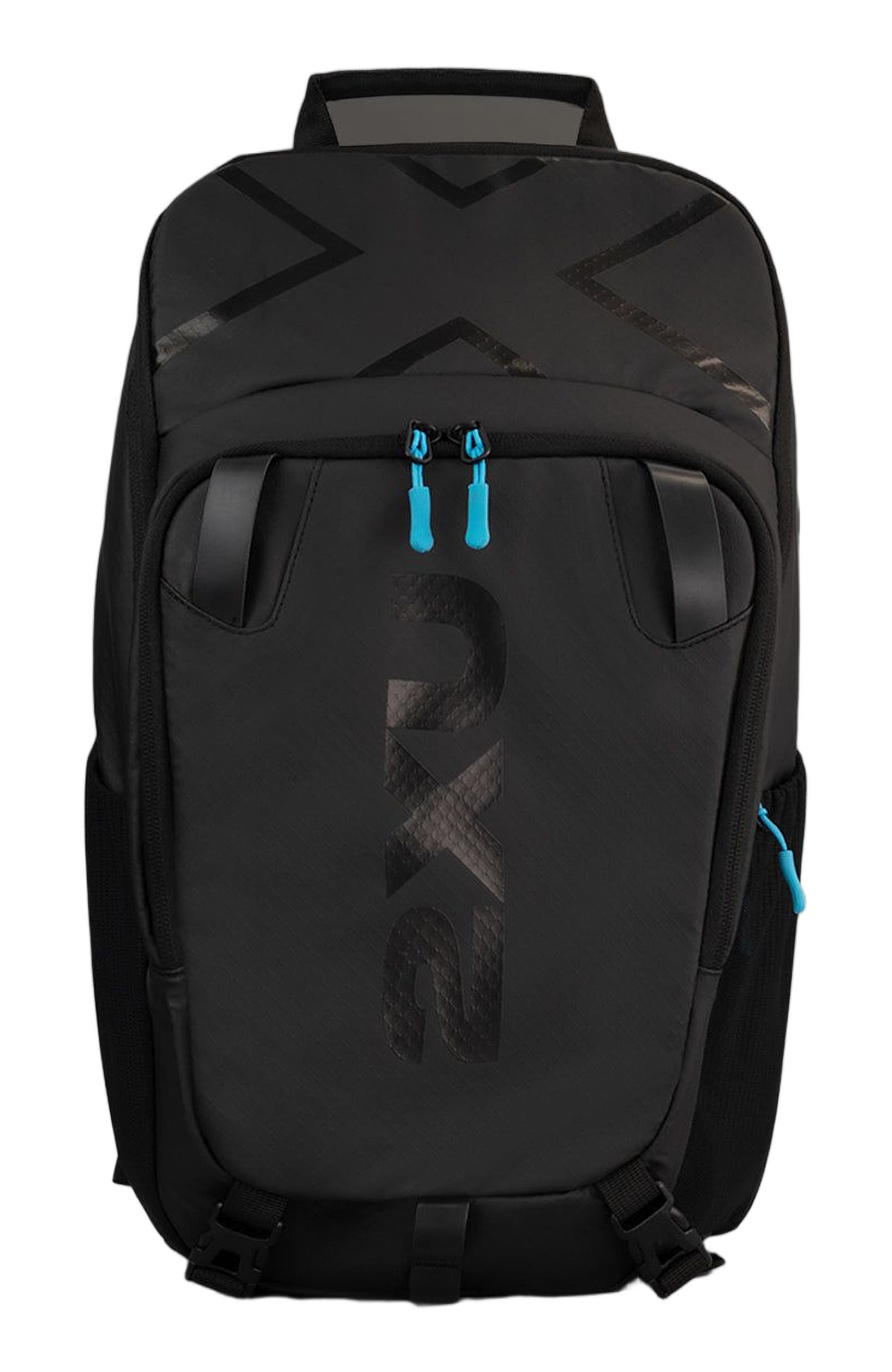 2XU Commute Backpack, Main, color, Black/Aloha