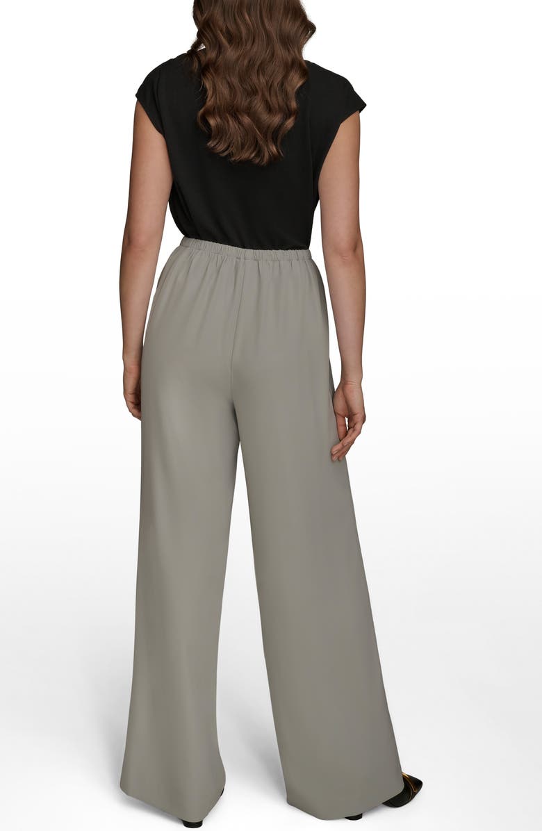 Donna Karan New York Pull-On Wide Leg Pants, Alternate, color, Weathered