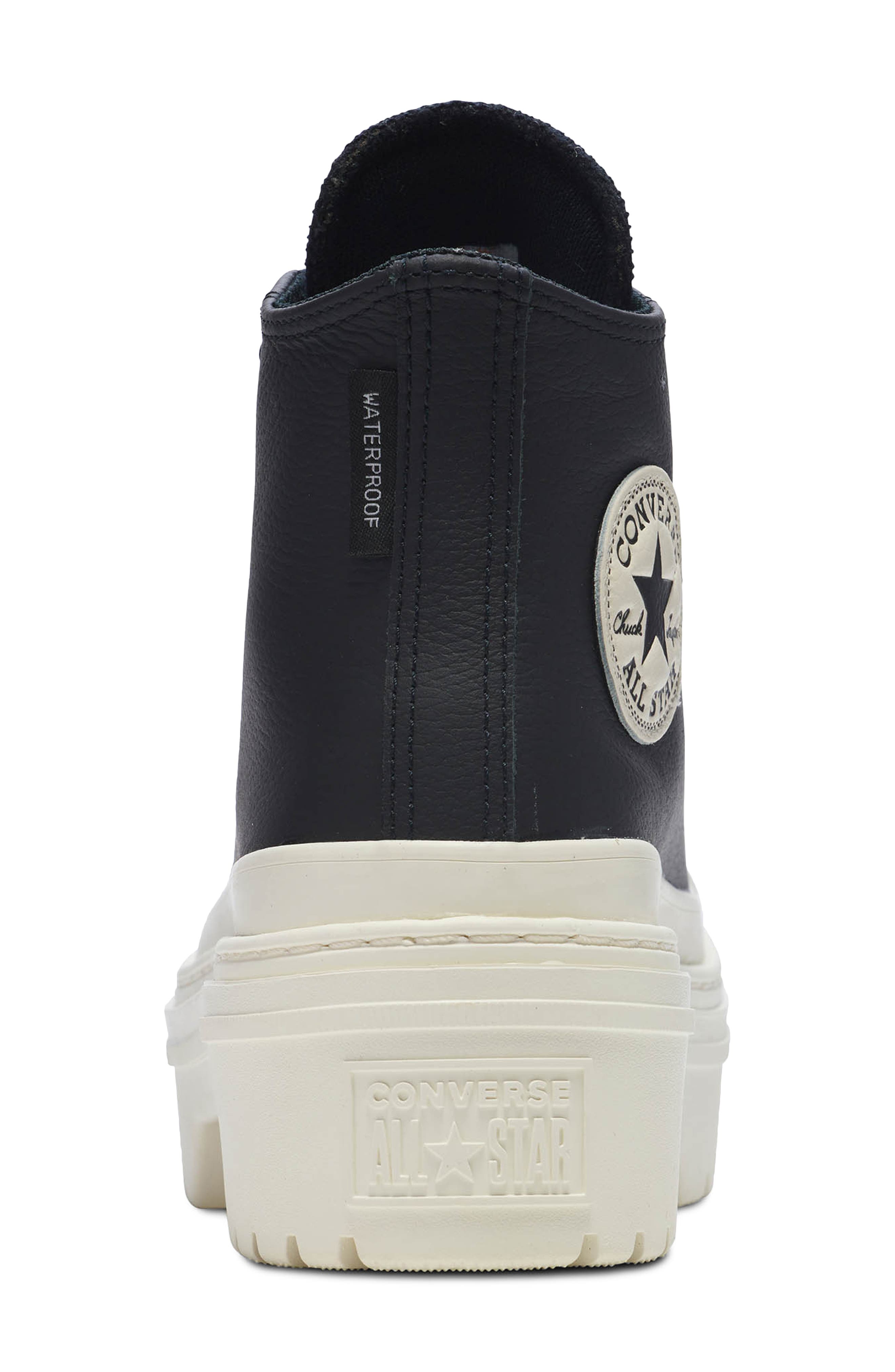 Converse Chuck Taylor<sup>®</sup> All Star<sup>®</sup> Waterproof Lugged High Top Sneaker, Alternate, color, 