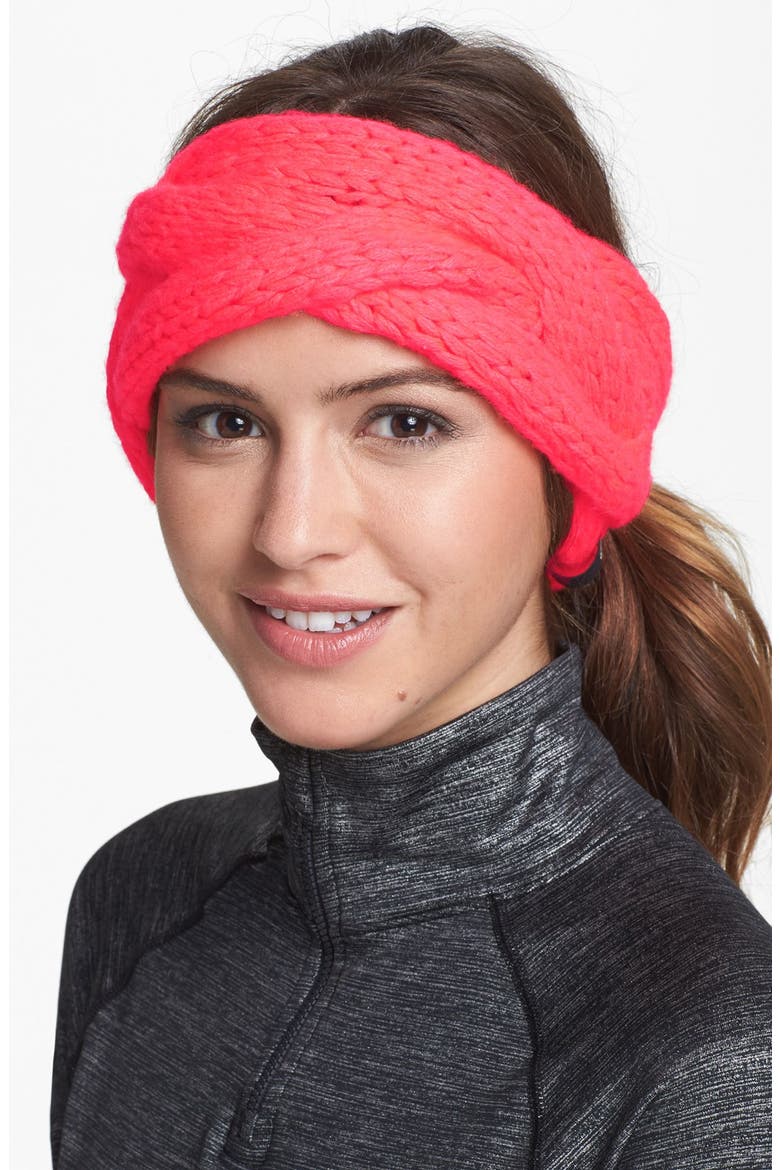 'Mystic' Knit Headband, Main, color, NEO PULSE