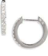 Bony Levy Diamond Hoop Earrings