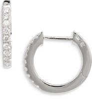 Bony Levy Diamond Hoop Earrings