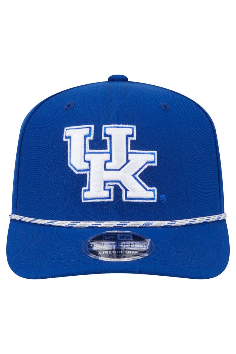 Men's New Era Royal Kentucky Wildcats Game Day Multi-Rope 9SEVENTY Stretch-Snap Hat, Alternate, color, Royal