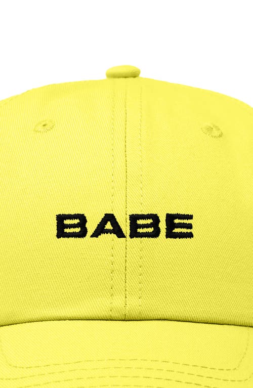 DALIX DALIX BABE EMBROIDERED CAP 
