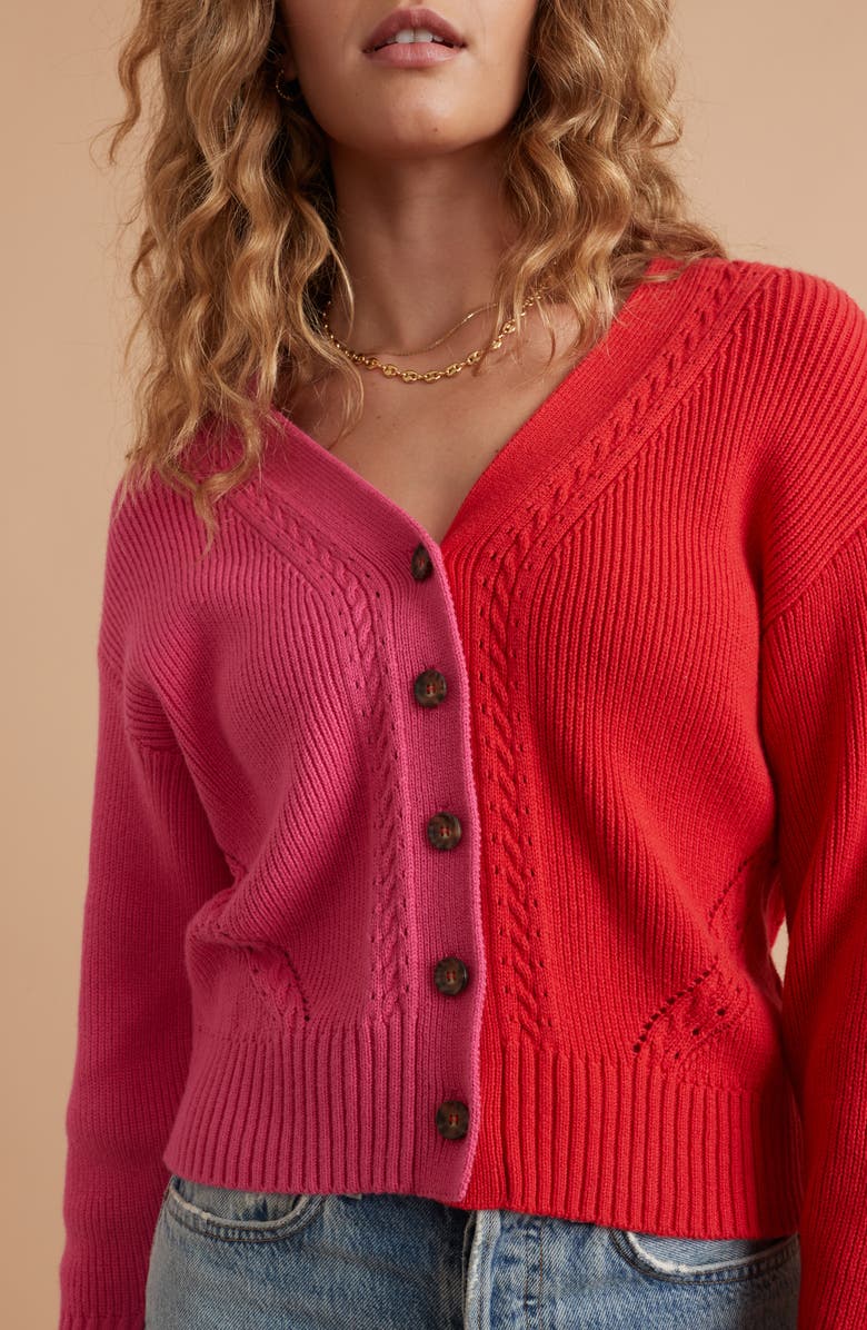 Marine Layer Robin Crop Cardigan, Alternate, color,