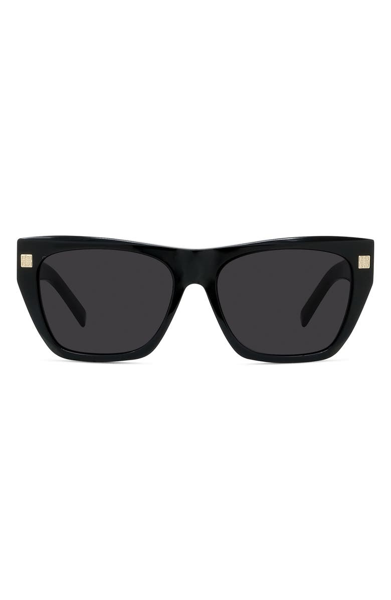 Givenchy GVDAY 55mm Square Sunglasses, Main, color,