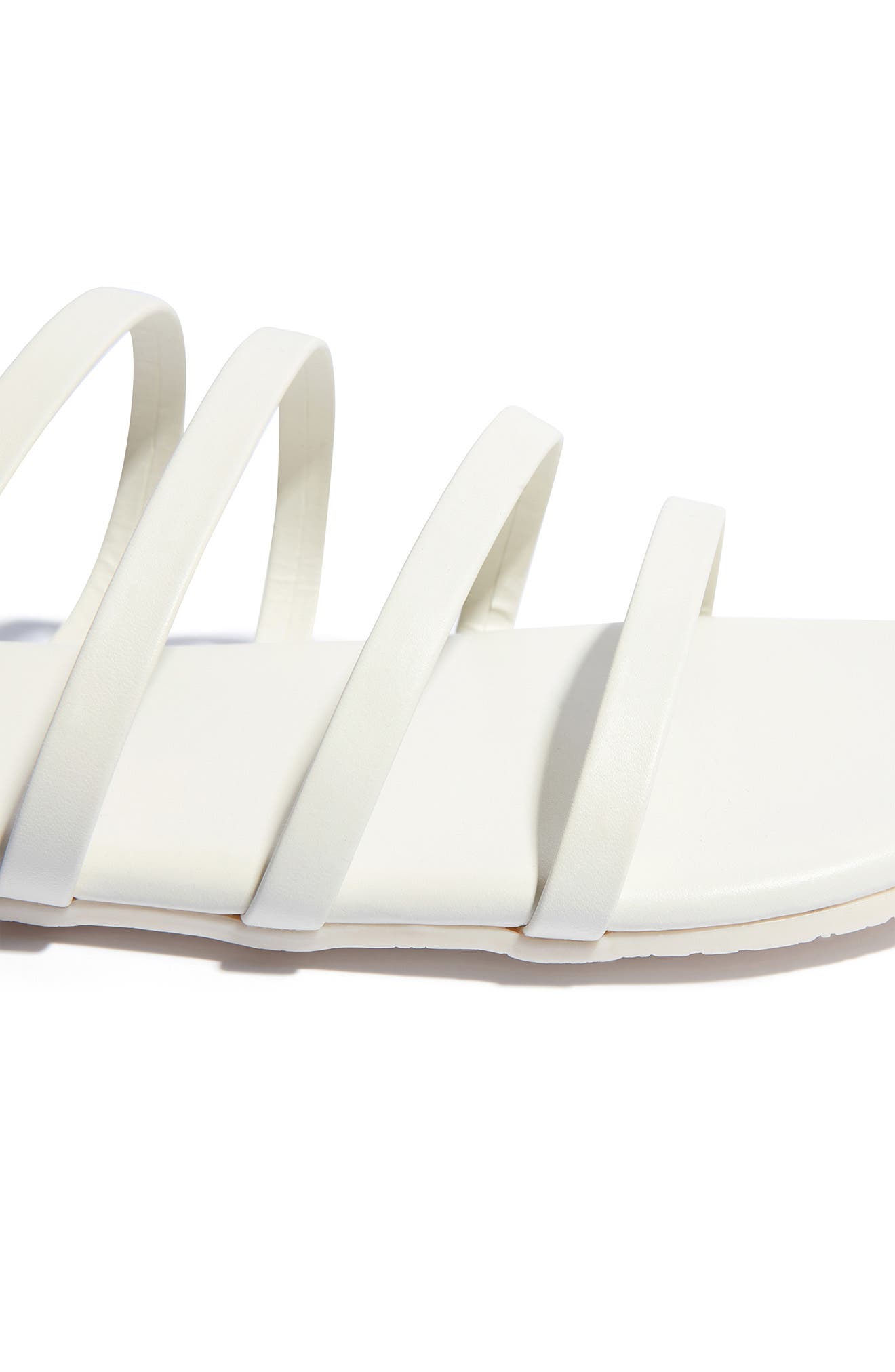 TKEES Senna Strappy Slide Sandal, Alternate, color, Cream