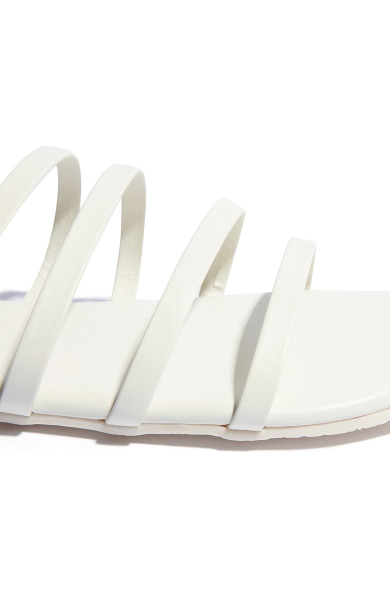 TKEES Senna Strappy Slide Sandal, Alternate, color, Cream