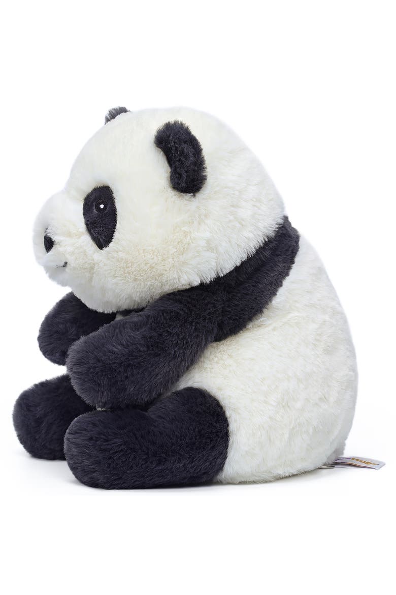 Smiling Panda Momo 9.8in Plush, Alternate, color, Multicolored