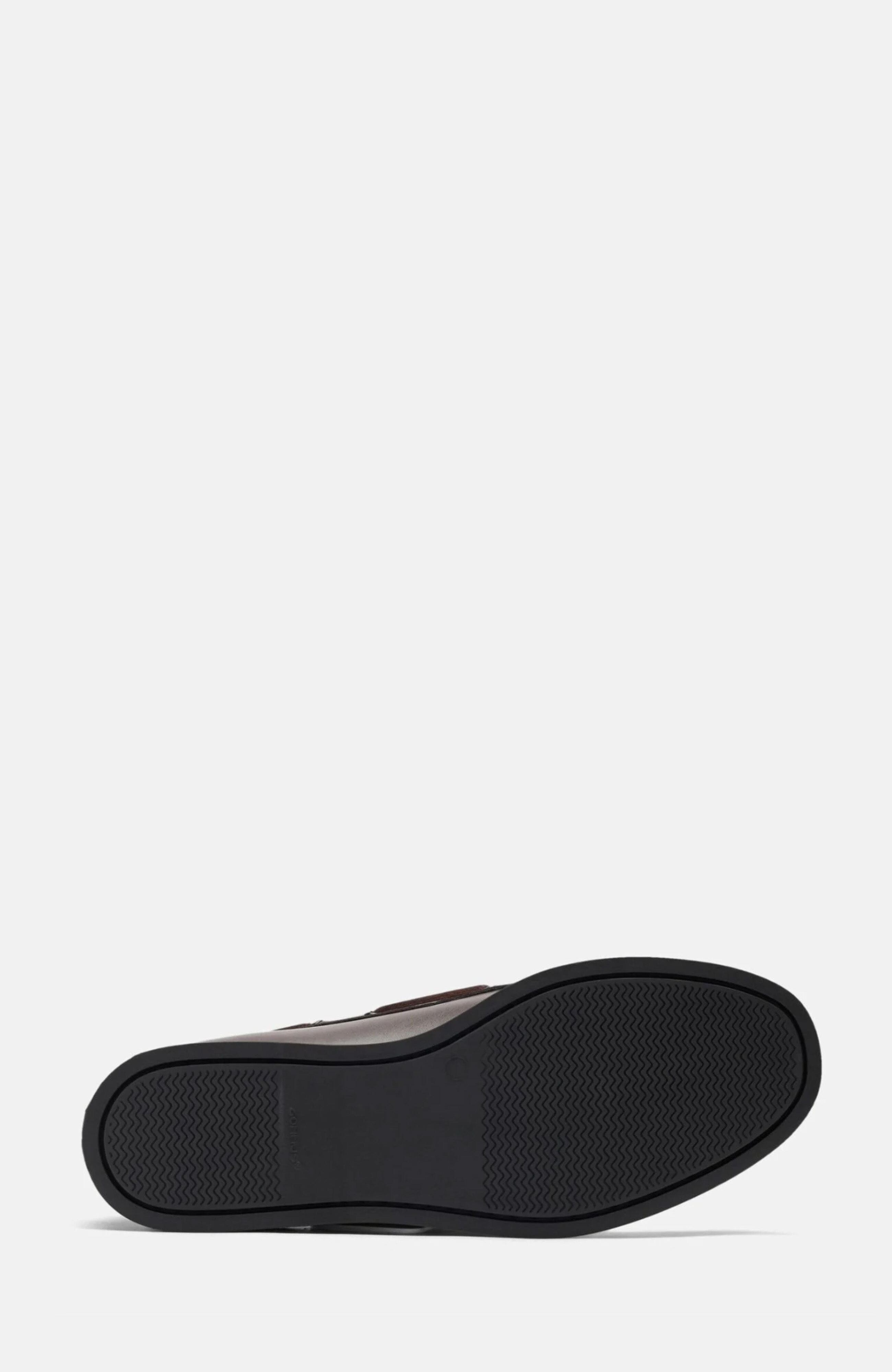 Morgan Boat Shoes, Alternate, color, Dark Brown - Calf
