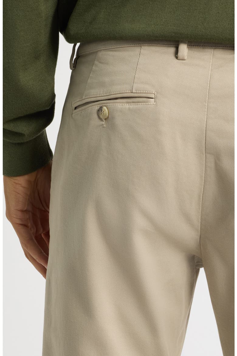 Regular Fit Stretch Gabardine Chinos, Alternate, color, BEIGE