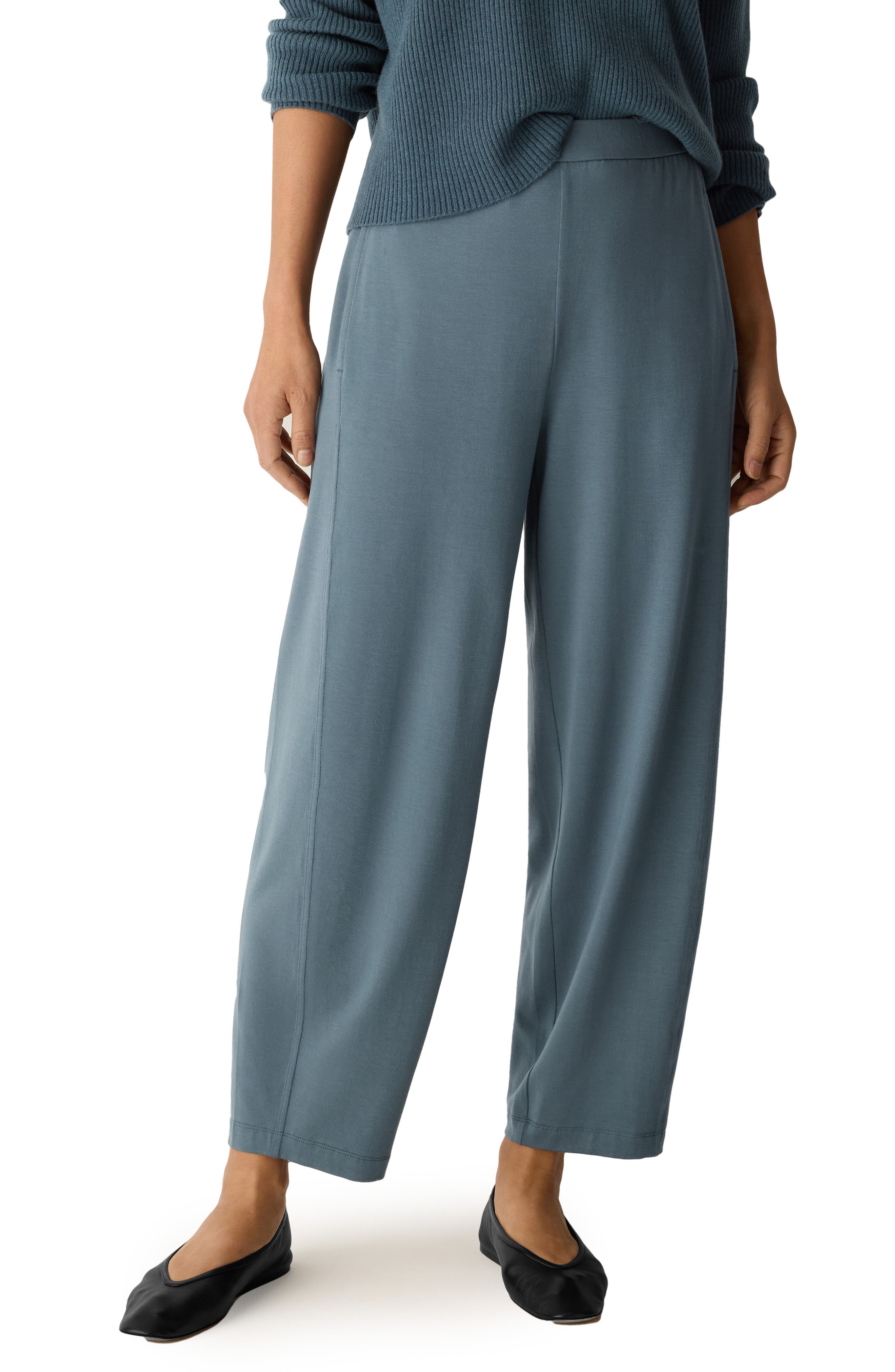 Jersey Ankle Lantern Pants - image 3