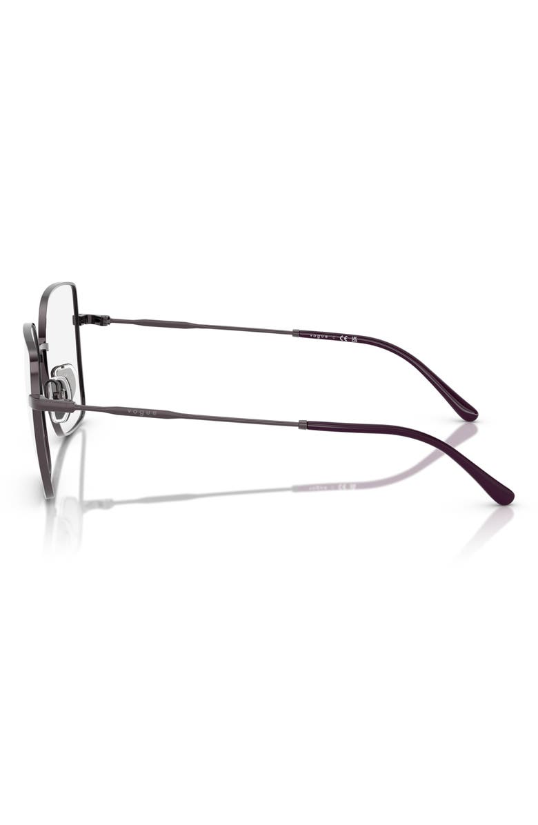 VOGUE 51mm Square Optical Glasses, Alternate, color,