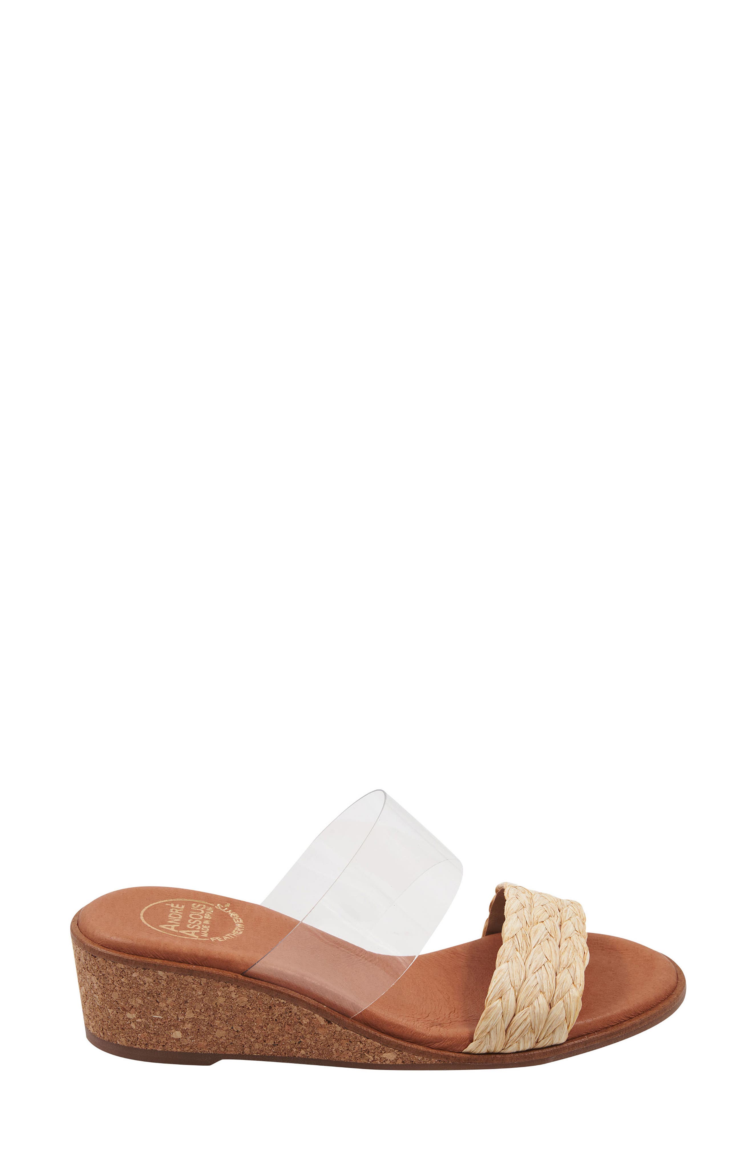 André Assous Gwenn Wedge Sandal, Alternate, color, 