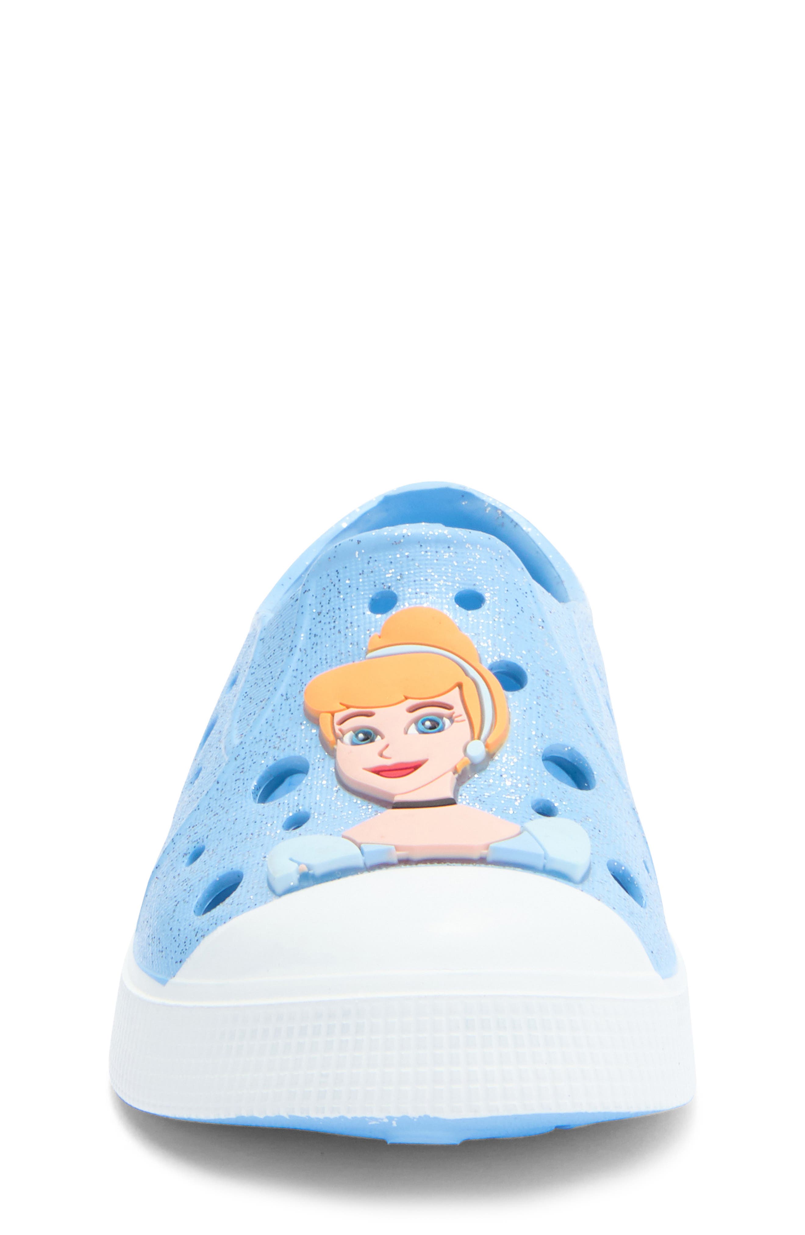 Kids' Cinderella Water Shoe, Alternate, color, BLUE GLITTER