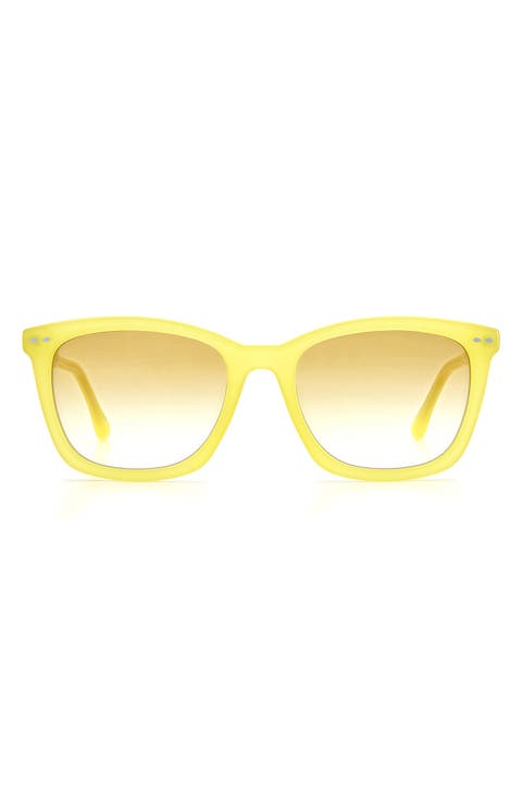 55mm Rectangular Sunglasses