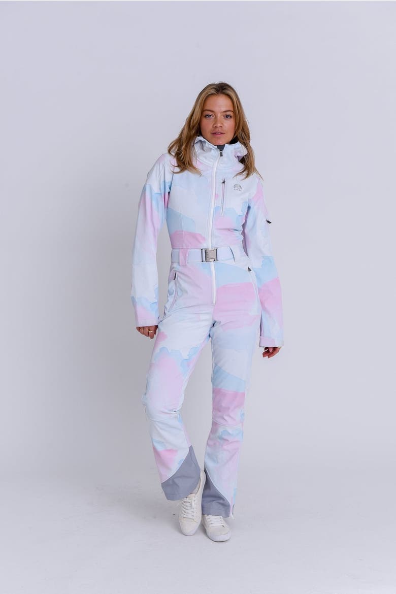 Chic Ski Suit Watercolour, Alternate, color, Watercolour