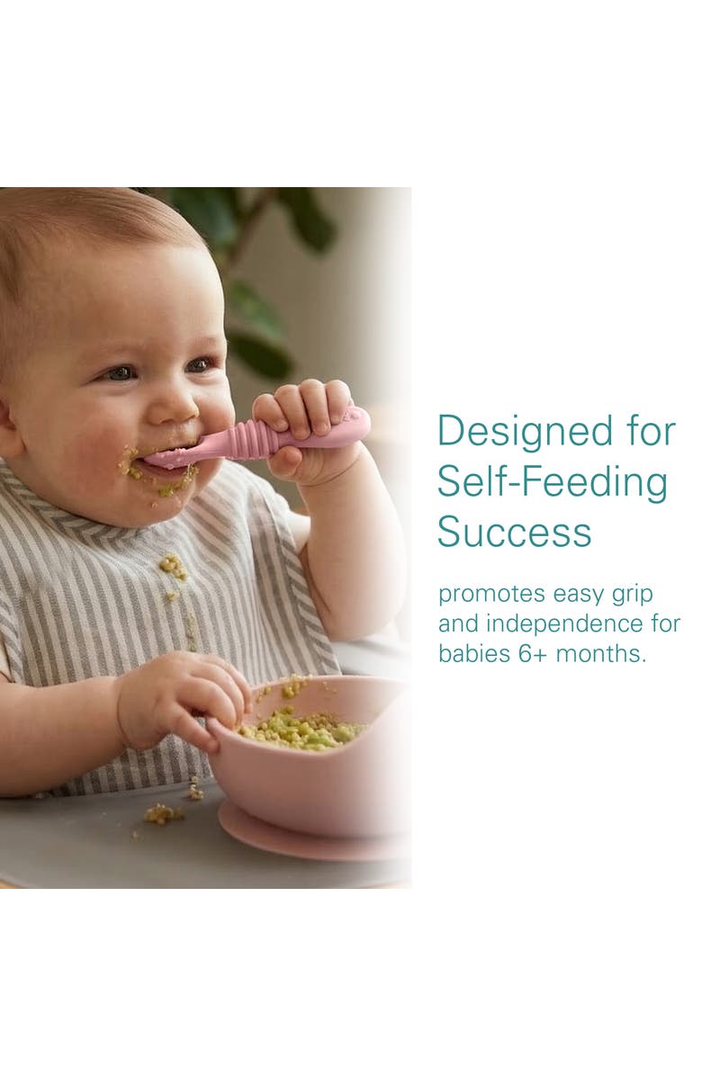 Sperric Baby Feeding Spoon Set 6-Piece, Alternate, color, Tan