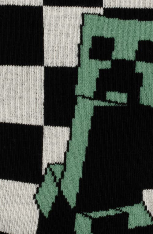 Cufflinks, Inc . X Minecraft Assorted 3-pack Creeper Crew Socks In Multi