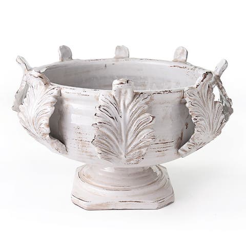 Acanthus Grande Footed Urn