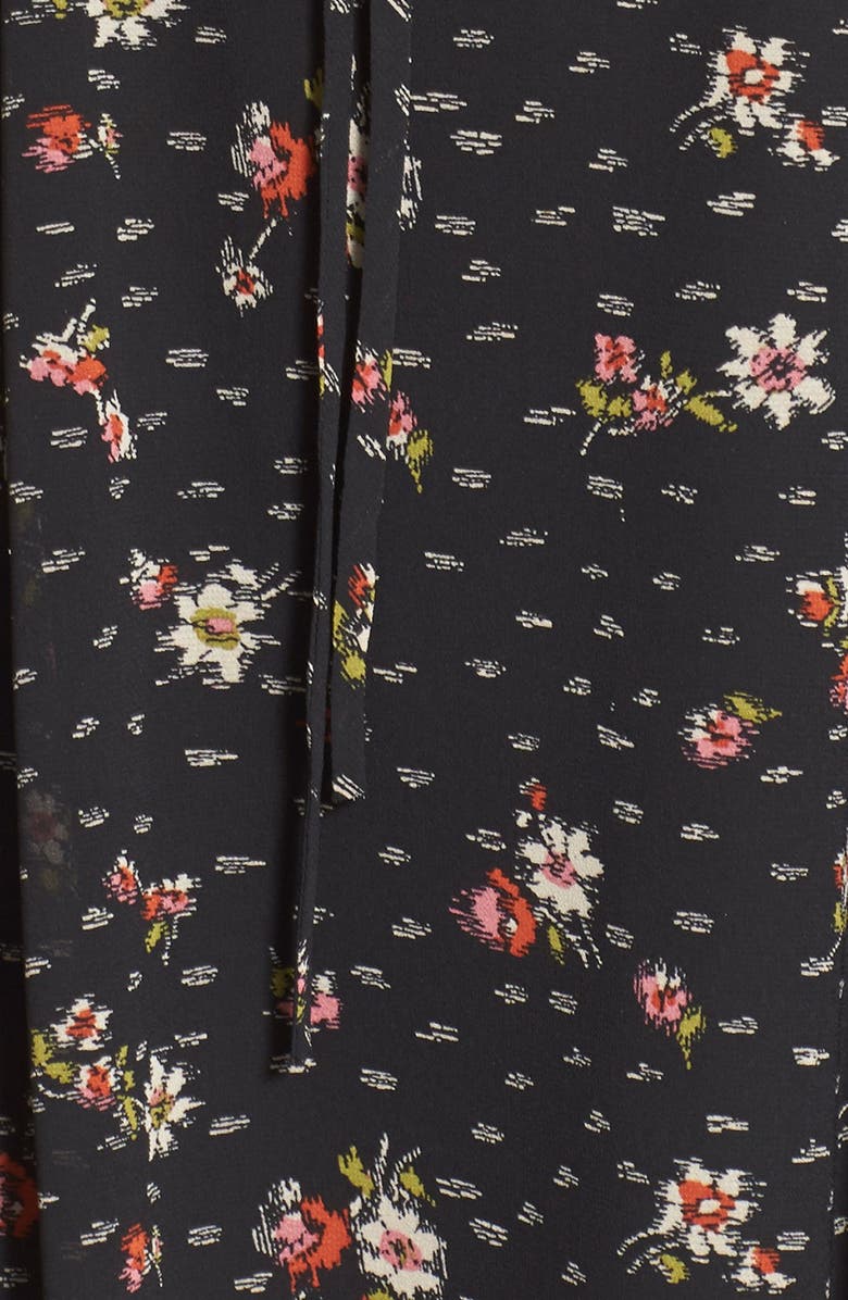 WAYF Floral Print Wrap Dress, Alternate, color,