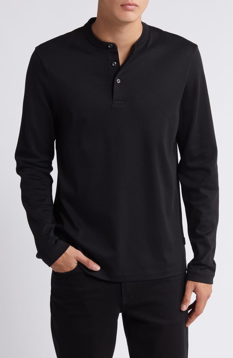 BOSS Textor Cotton Henley, Main, color, 