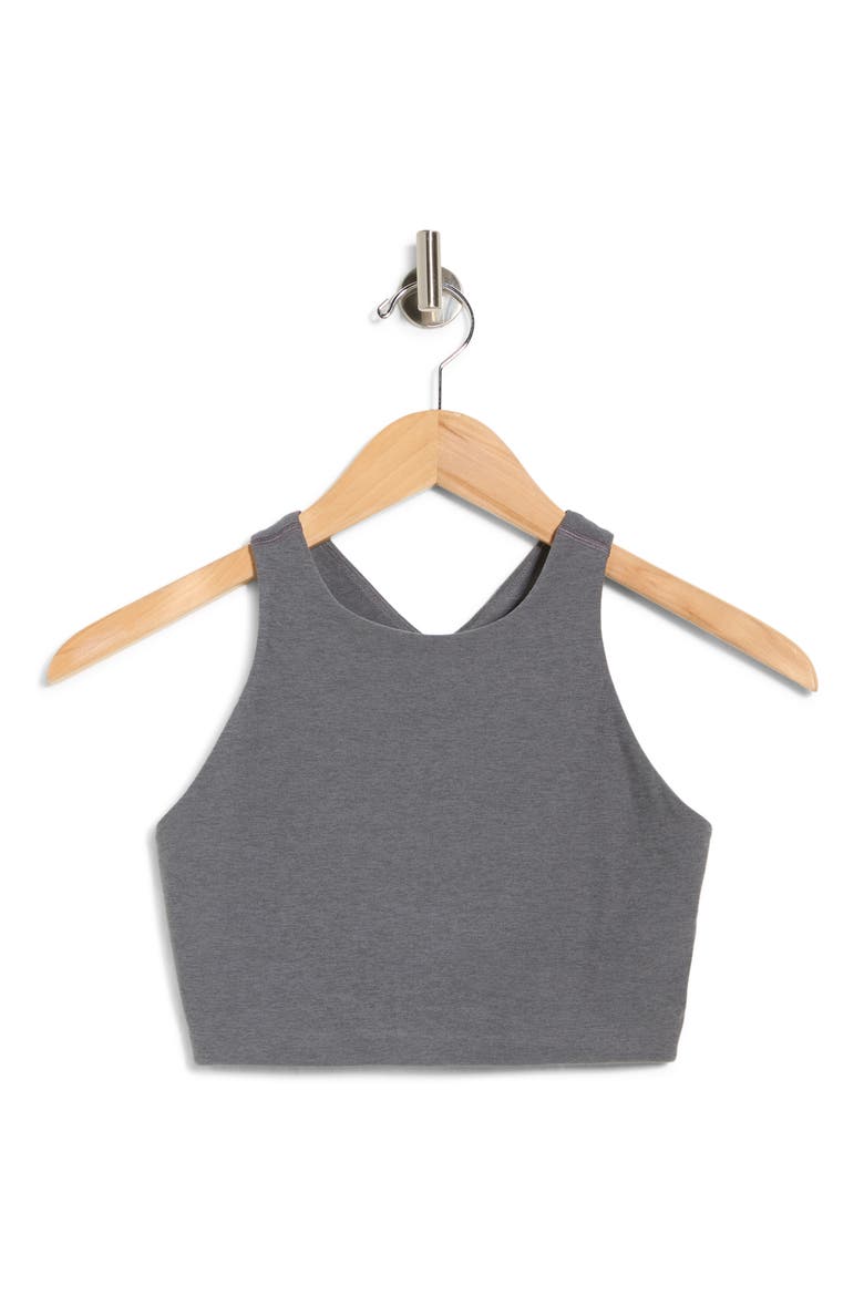 Refocus Sports Bra, Alternate, color, TRUE GRAY HEATHER