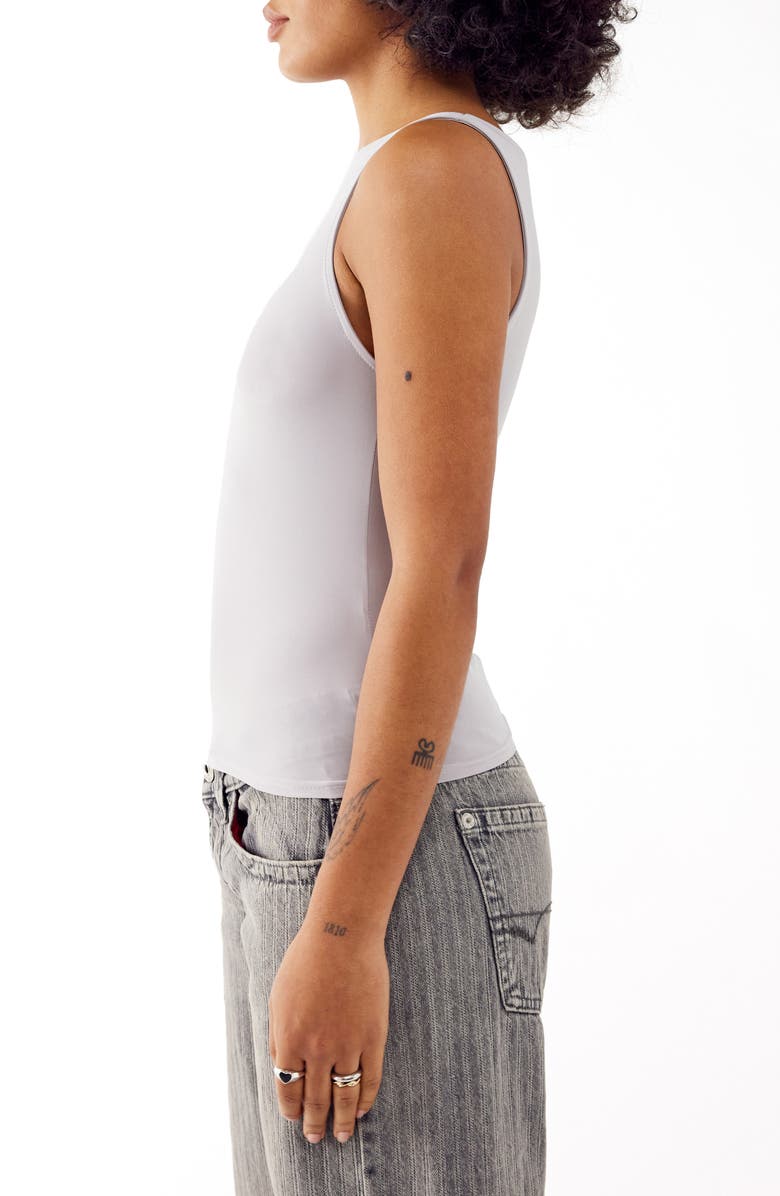 BDG Urban Outfitters Lia Slinky Slash Tank, Alternate, color, 