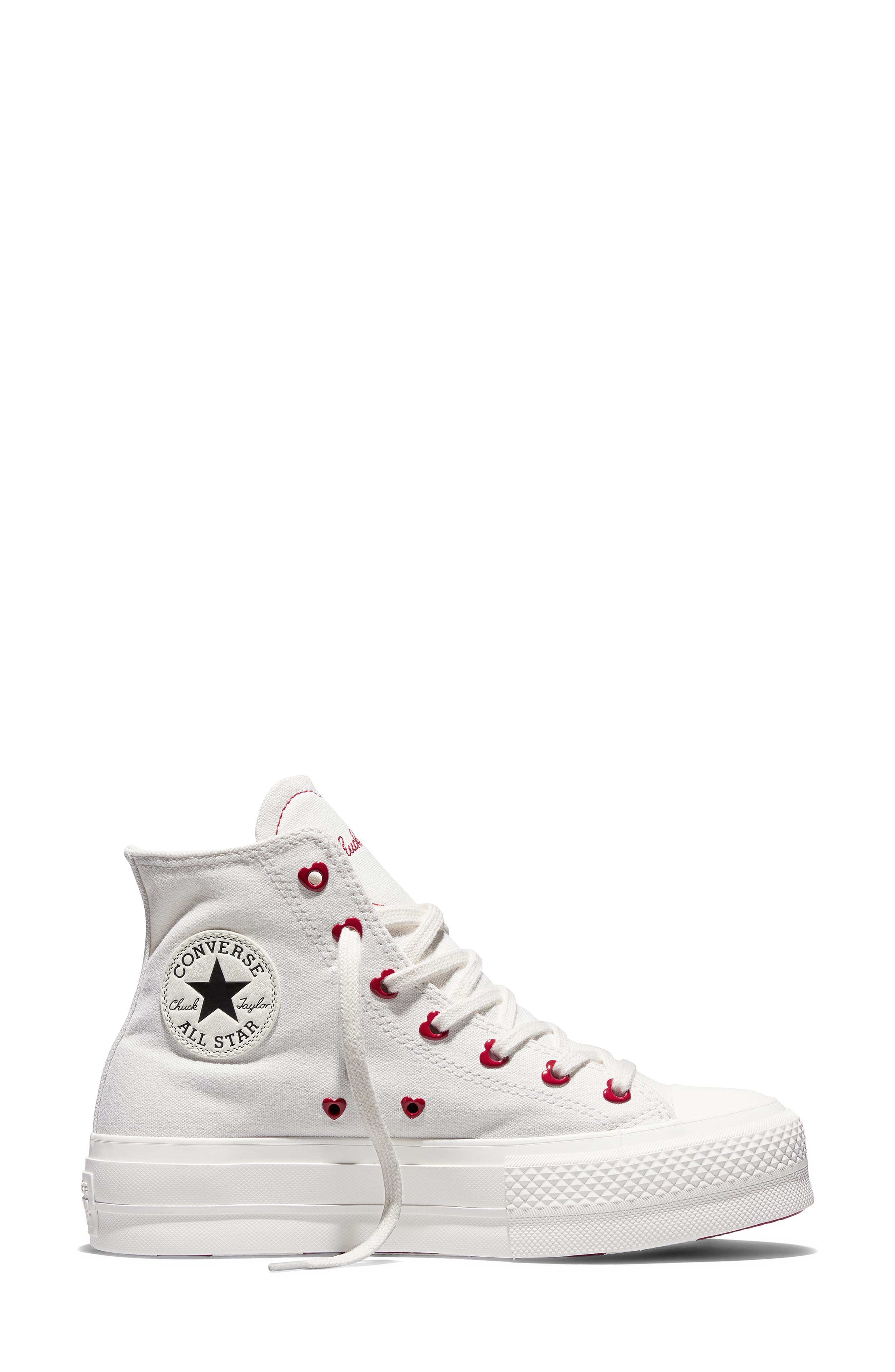 Converse Chuck Taylor<sup
®</sup
 All Star<sup
®</sup
 Lift Oxford Sneaker, Alternate, color, White/Egret/Days Ahead