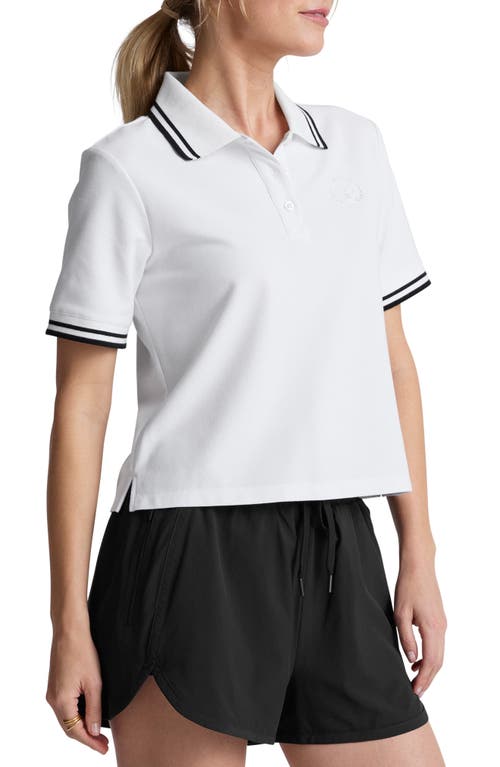 BEYOND YOGA BEYOND YOGA COUNTRY CLUB POLO TOP