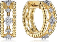 Gabriel & Co. Bujukan Diamond Hoop Earrings