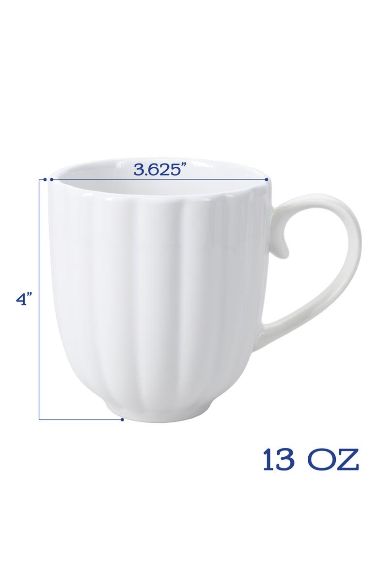 BIA Cordon Bleu Petal 16-Piece Dinnerware Set, Alternate, color, White