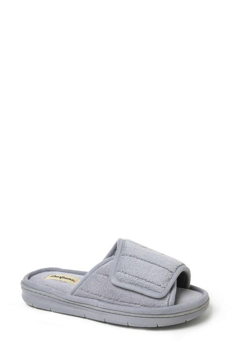 Mickey Terry Adjustable Shower Slide Slipper
