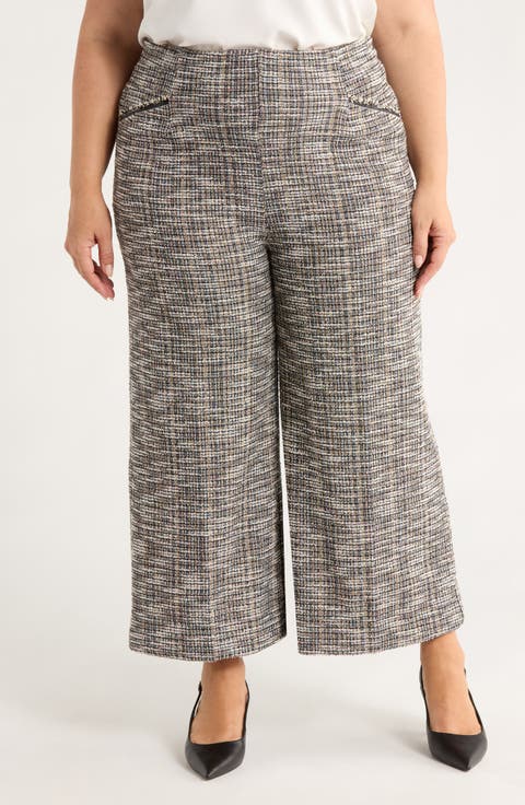 パンツ DEFORMATION SUMMER TWEED pants DEFORMATION SUMMER TWEED PANTS(S IVORY): AMERI: WOMENS
