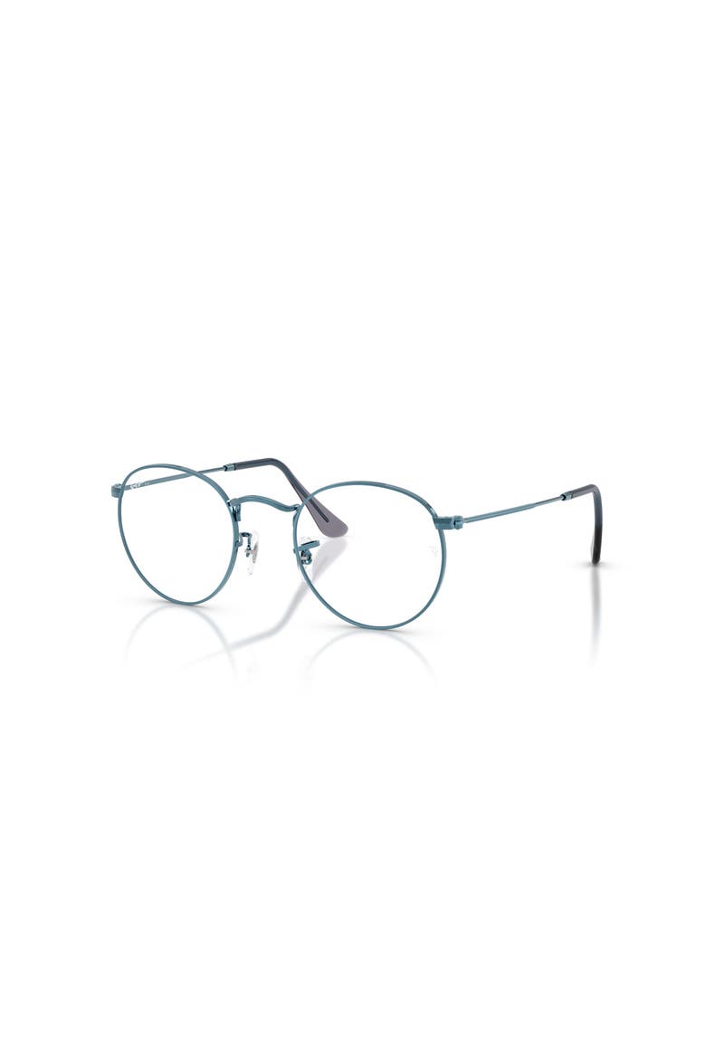 50mm Round optical glasses, Main, color, Blue