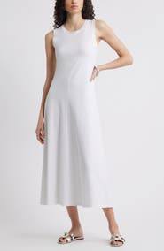 Nordstrom Sleeveless Cotton Blend Dress