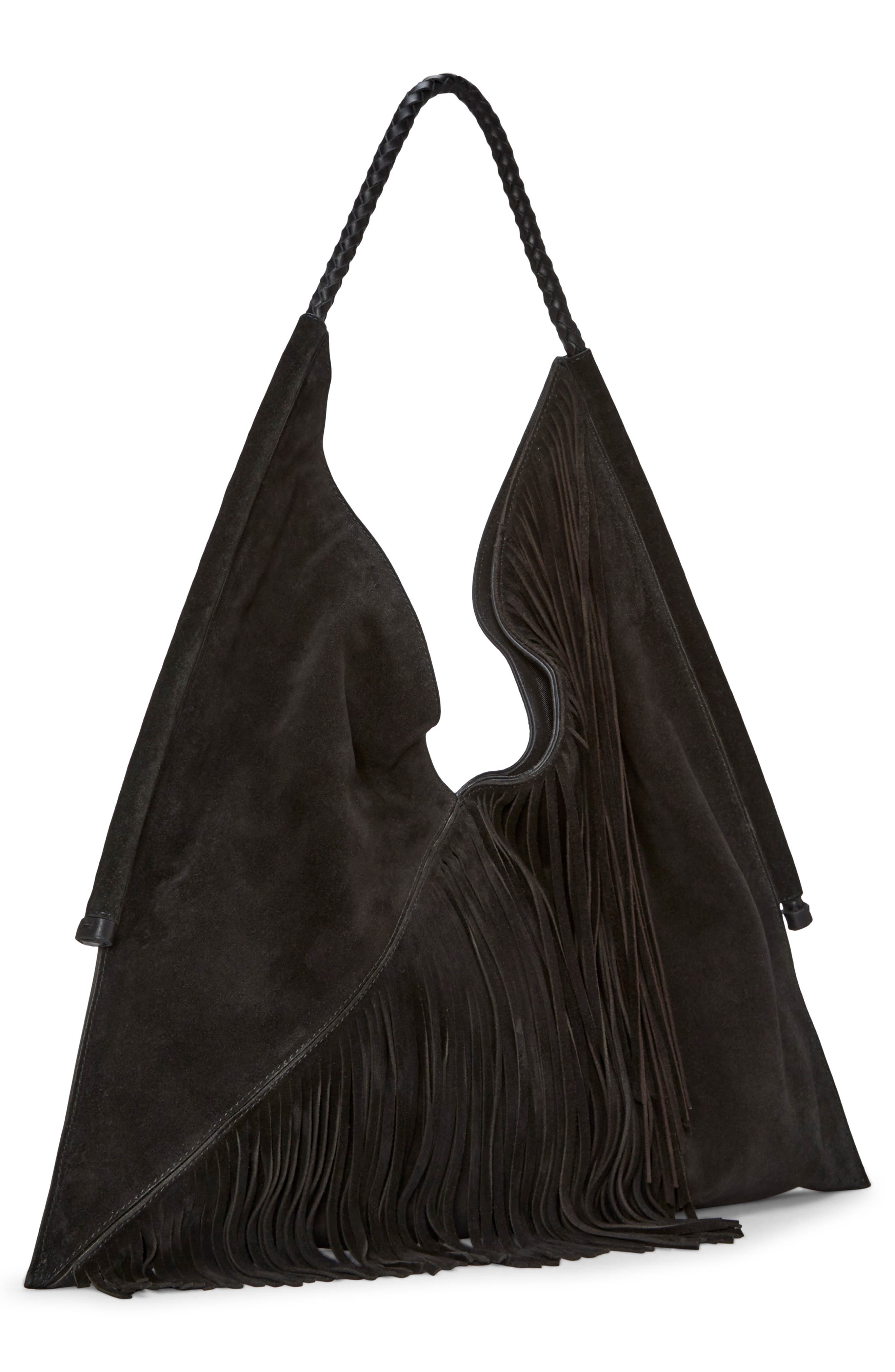Vince Camuto Liann Suede Hobo Bag, Alternate, color, 