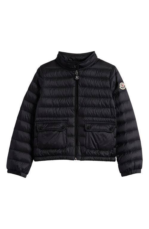 Moncler Kids' Lans Down Jacket In Black