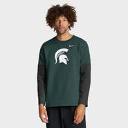 Nike Men's Nike Green Michigan State Spartans 2025 Sideline Coach Performance Long Sleeve T-Shirt