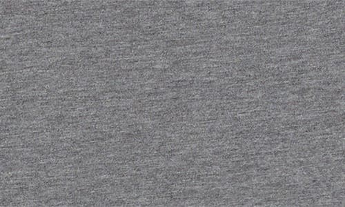 Nordstrom Pima Cotton Blend Crewneck T-shirt In Grey Dark Heather
