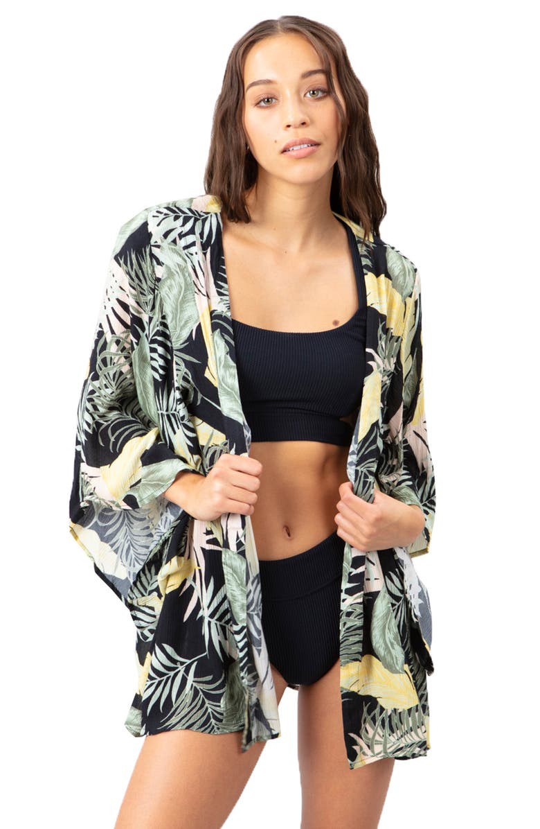Rip Curl Coastal Palms Cover-Up Wrap, Alternate, color, 