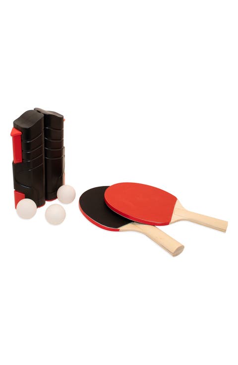 Retractable Net Table Tennis Game Set