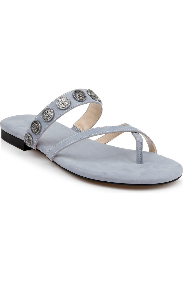 L
AGENCE Hanna Strappy Sandal, Main, color, Rainblue