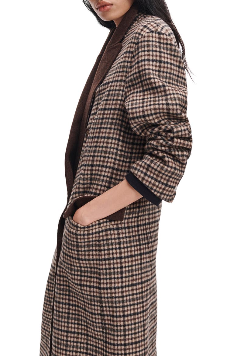Vasso Plaid Wool Coat, Alternate, color, MULTI PLAID