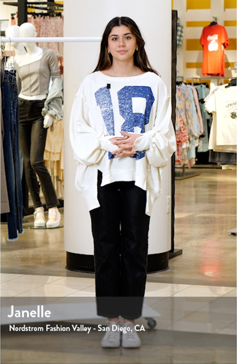 Camden Oversize Graphic Sweatshirt, sales video thumbnail