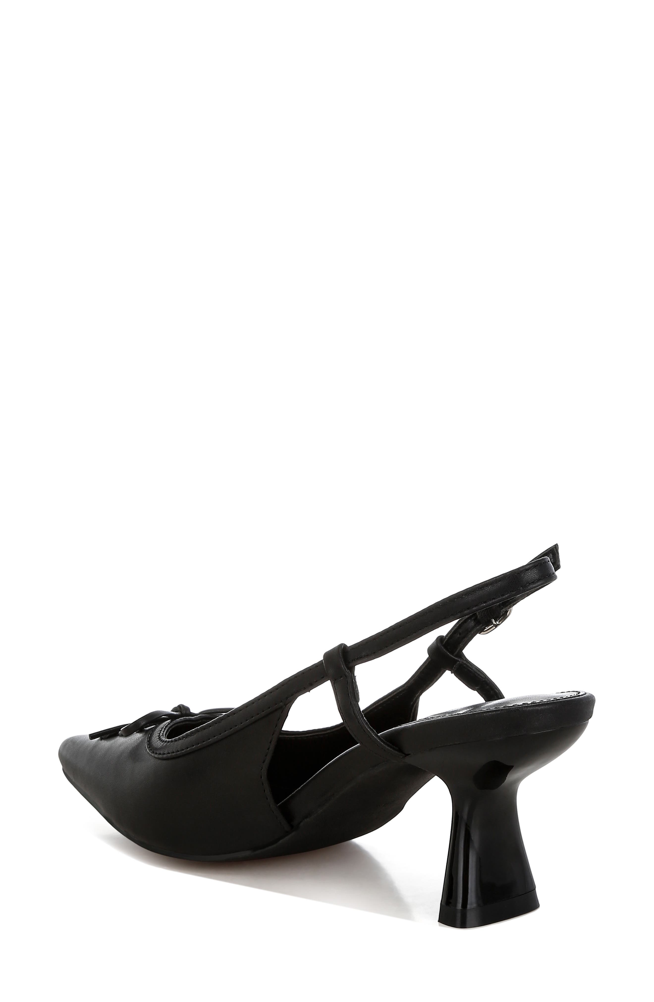 LONDON RAG Danvers Pointed Toe Slingback Pump, Alternate, color, Black