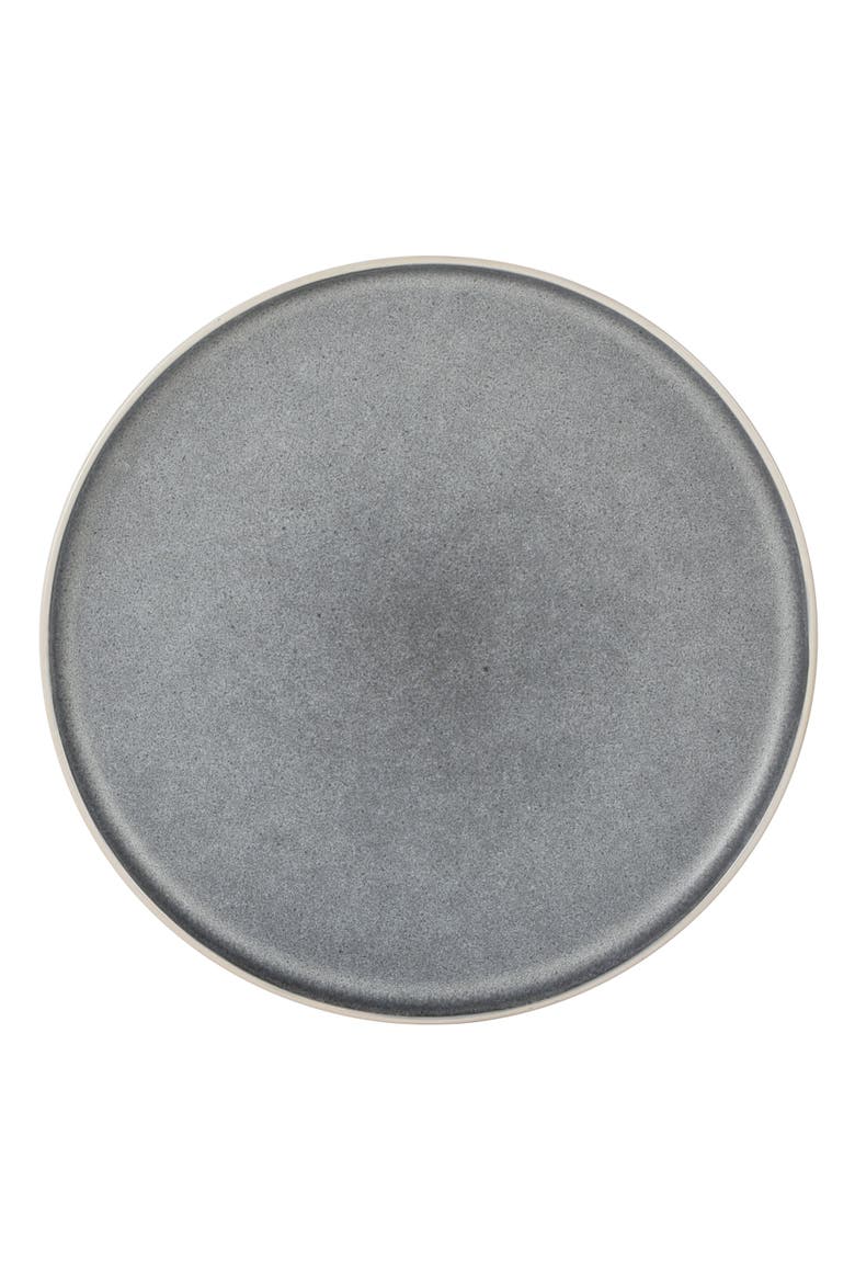 Coastal Forest 12-Piece Triple Reactive Glaze Stoneware Dinnerware Set, Alternate, color, Grey/Linen