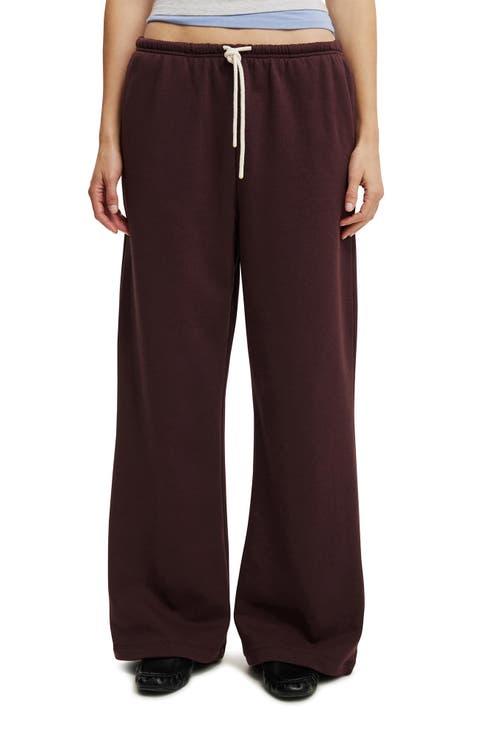Women's Wide Leg Sweatpant