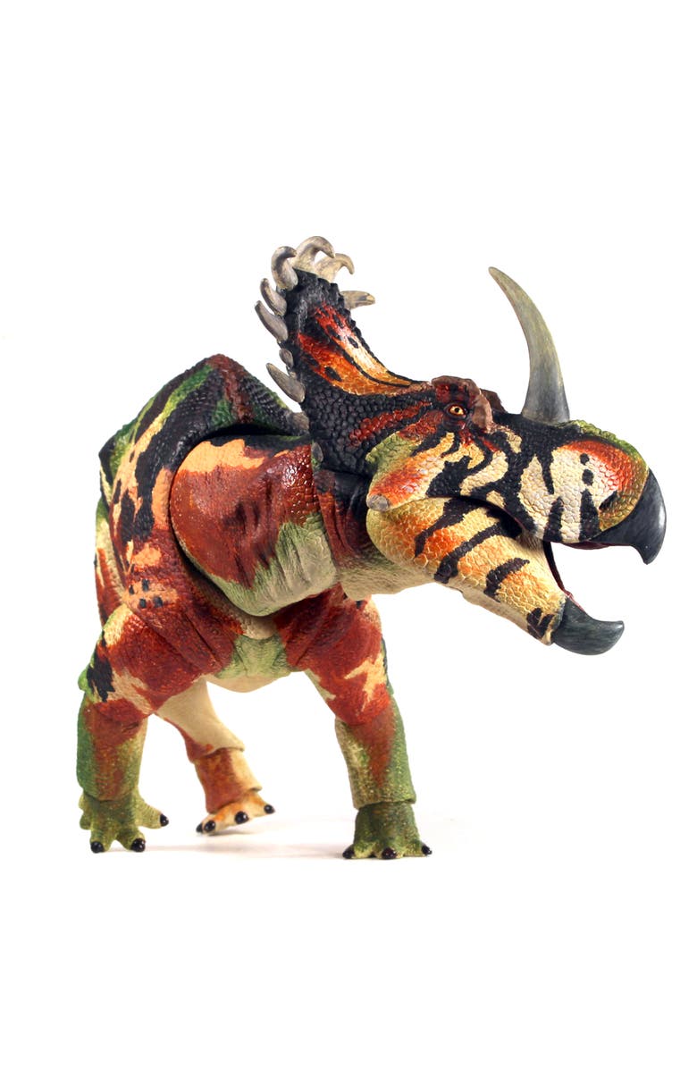 Beasts of the Mesozoic Sinoceratops Zhuchengensis Dinosaur Figure, Alternate, color, Multicolored