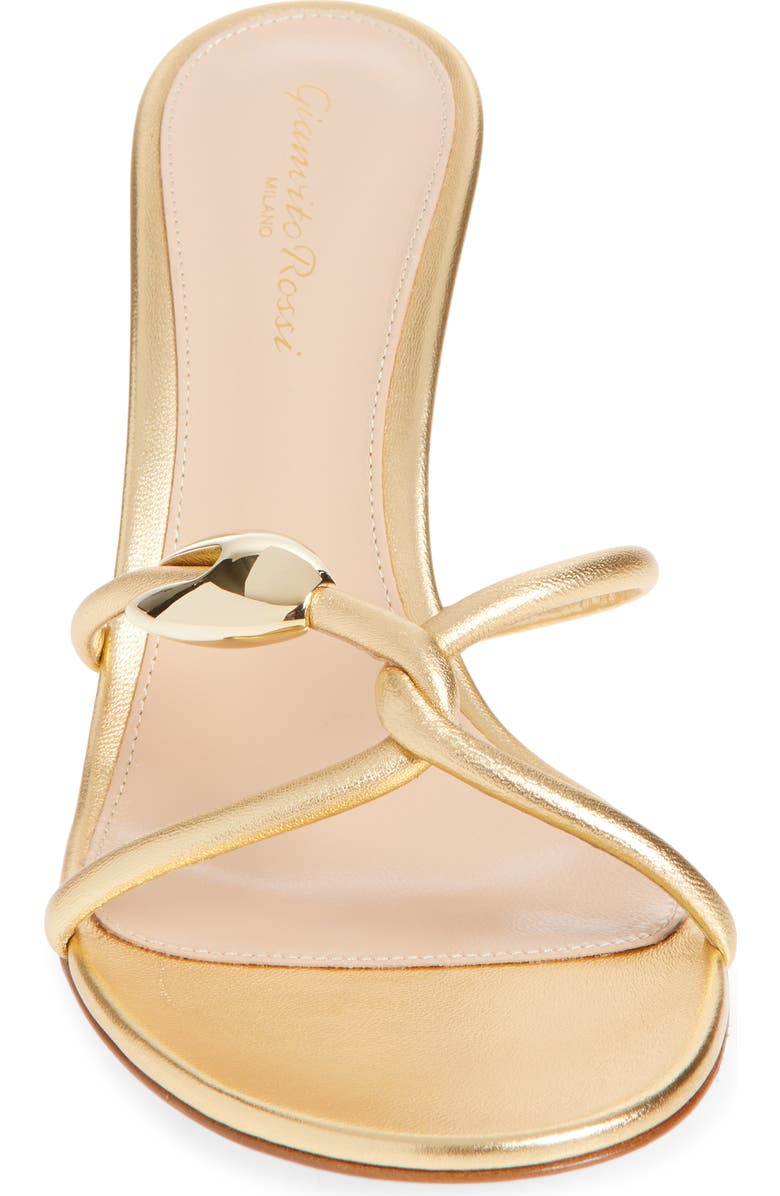 Gianvito Rossi Serpent Stiletto Slide Sandal, Alternate, color, Mekong